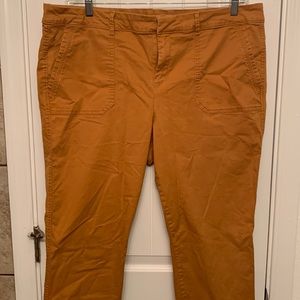 Gold Pixie khaki pants